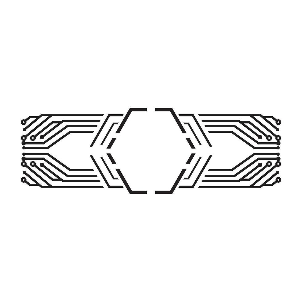 Circuit vector illustration design template 26697549 Vector Art at Vecteezy