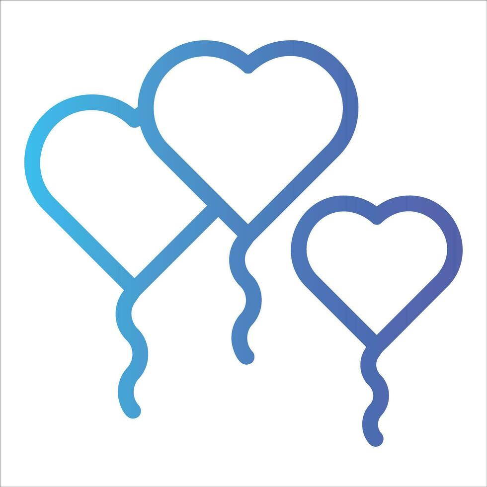 balloon in flat design style vector