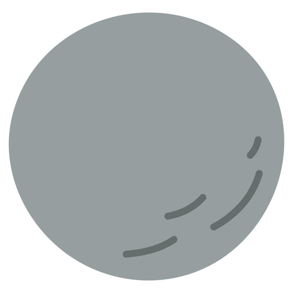 mercurio soltero linda en un blanco antecedentes vector ilustración