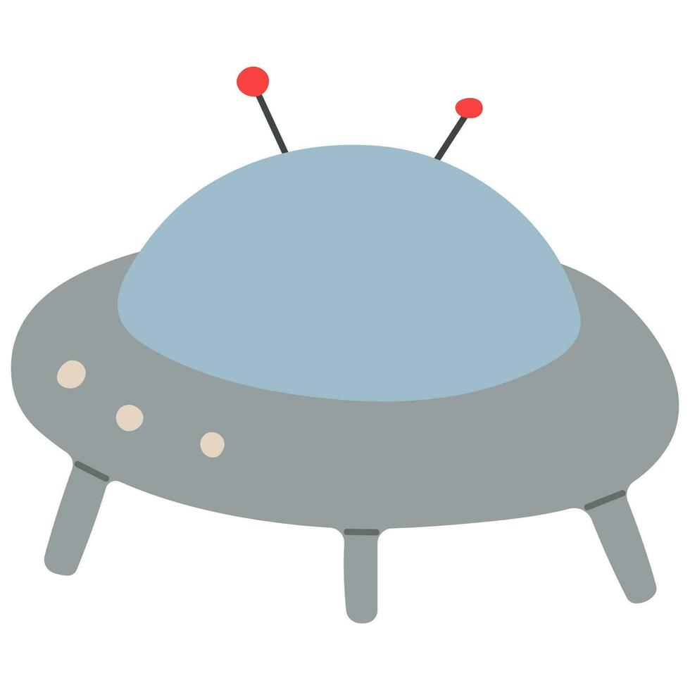 UFO single vector illustration