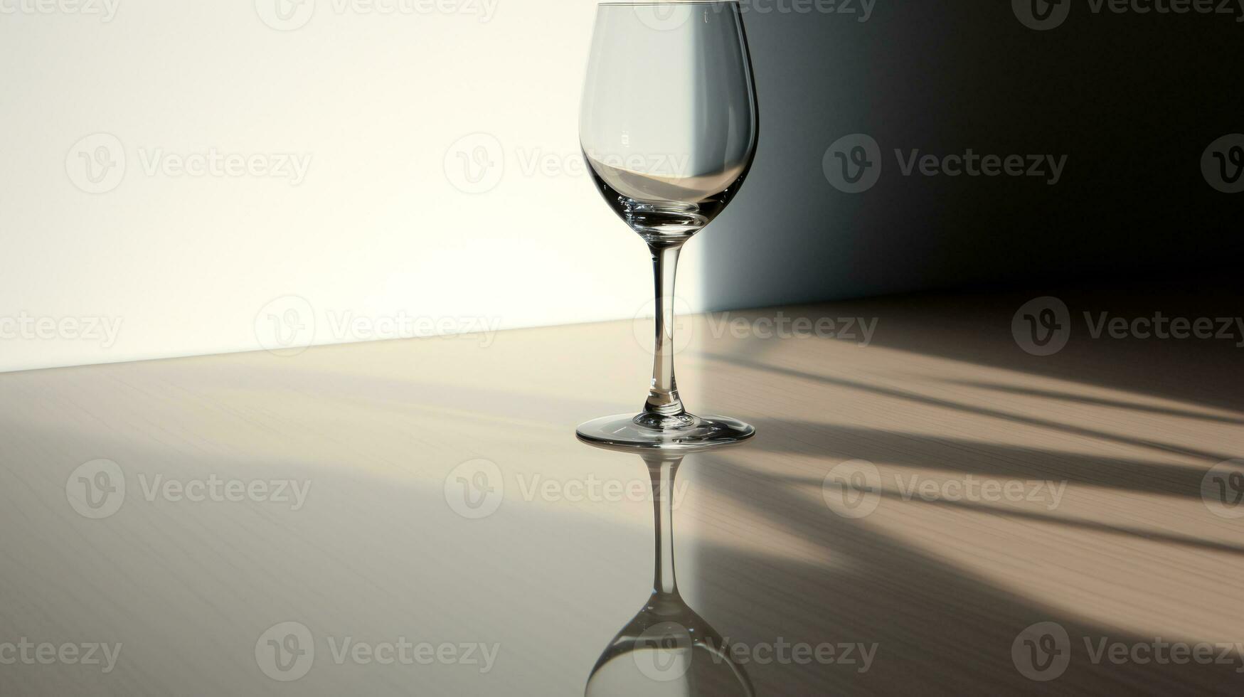 red wine glass AI Generative photo