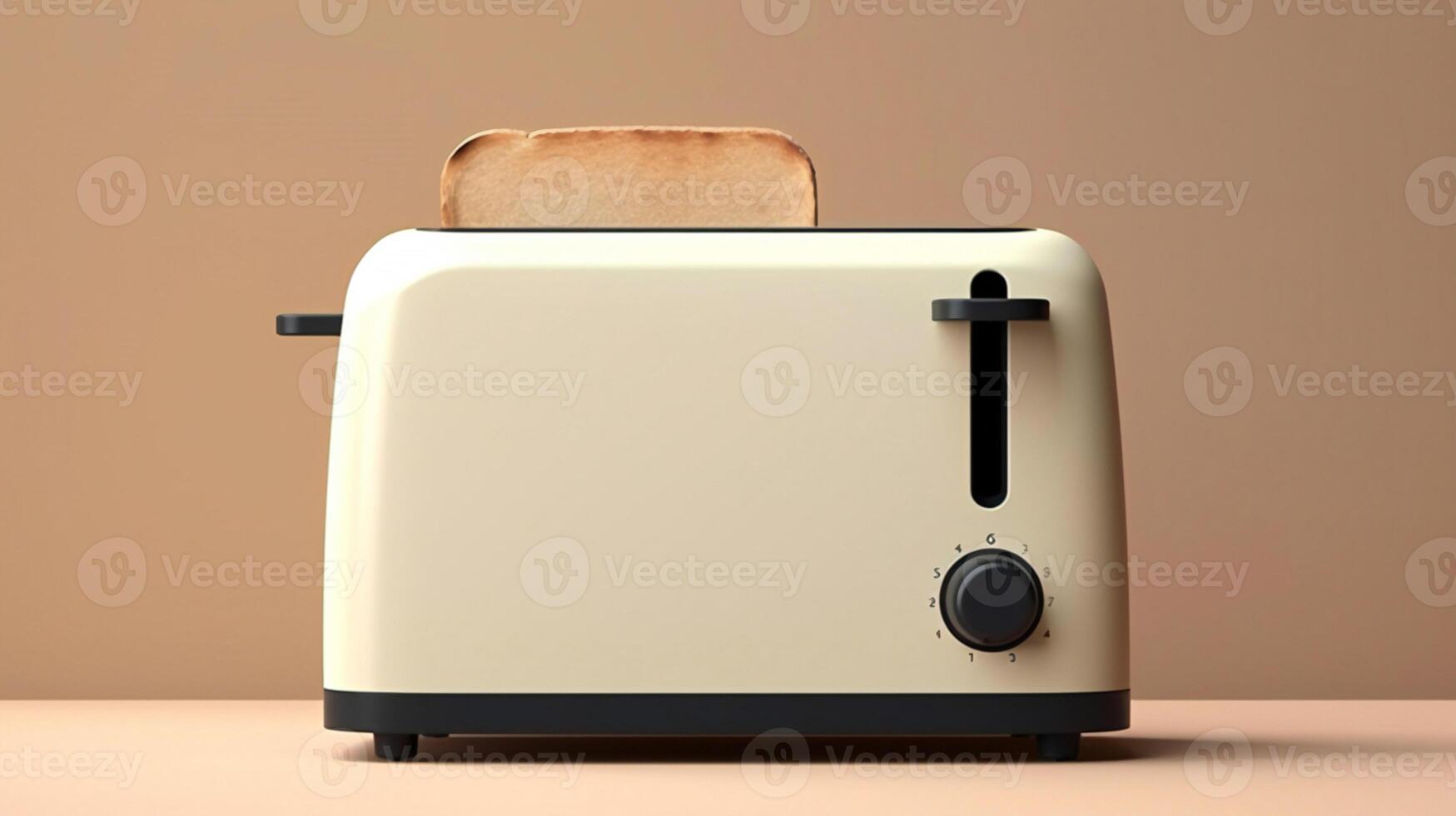 a toaster on a table AI Generative photo