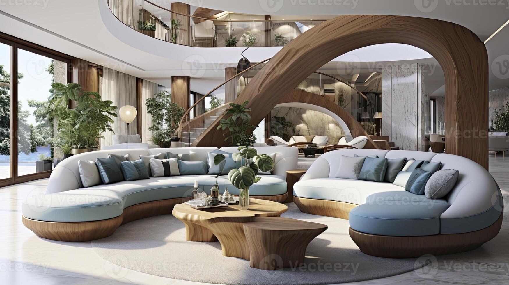 Wood home material 3d rendering Concept, photo