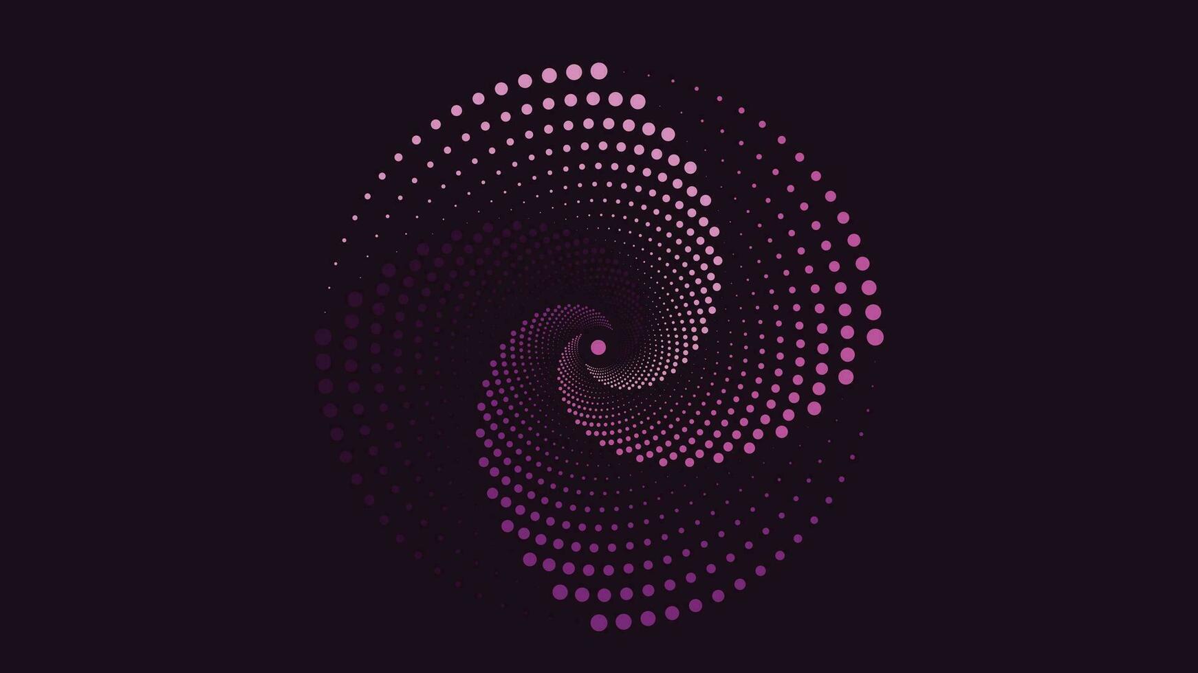 Abstract spiral nebula ring purple and blue shade background for your creative background. This simple art will make your project more creative and interesting. vector