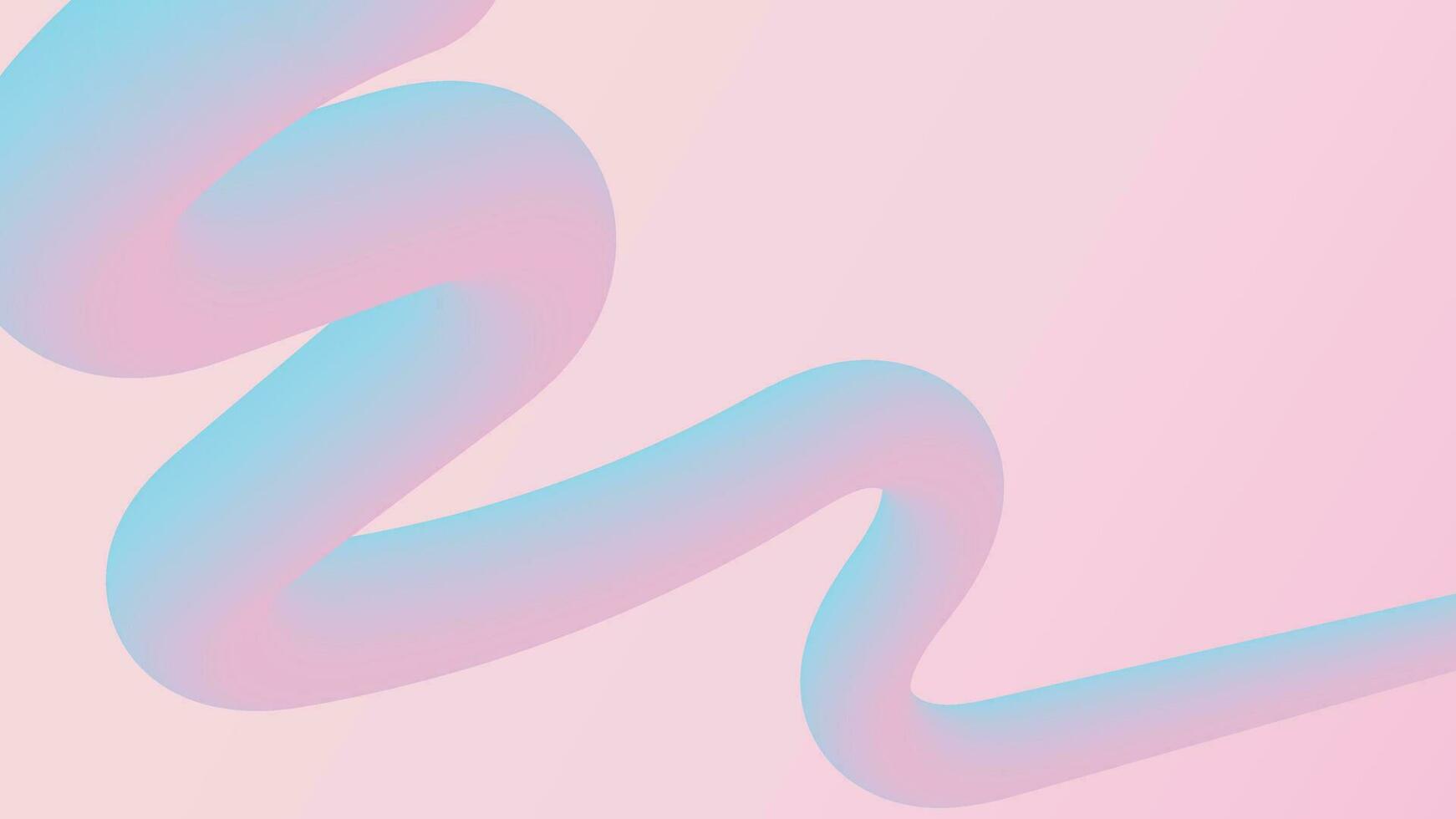 3d blue and pink line gradient background vector