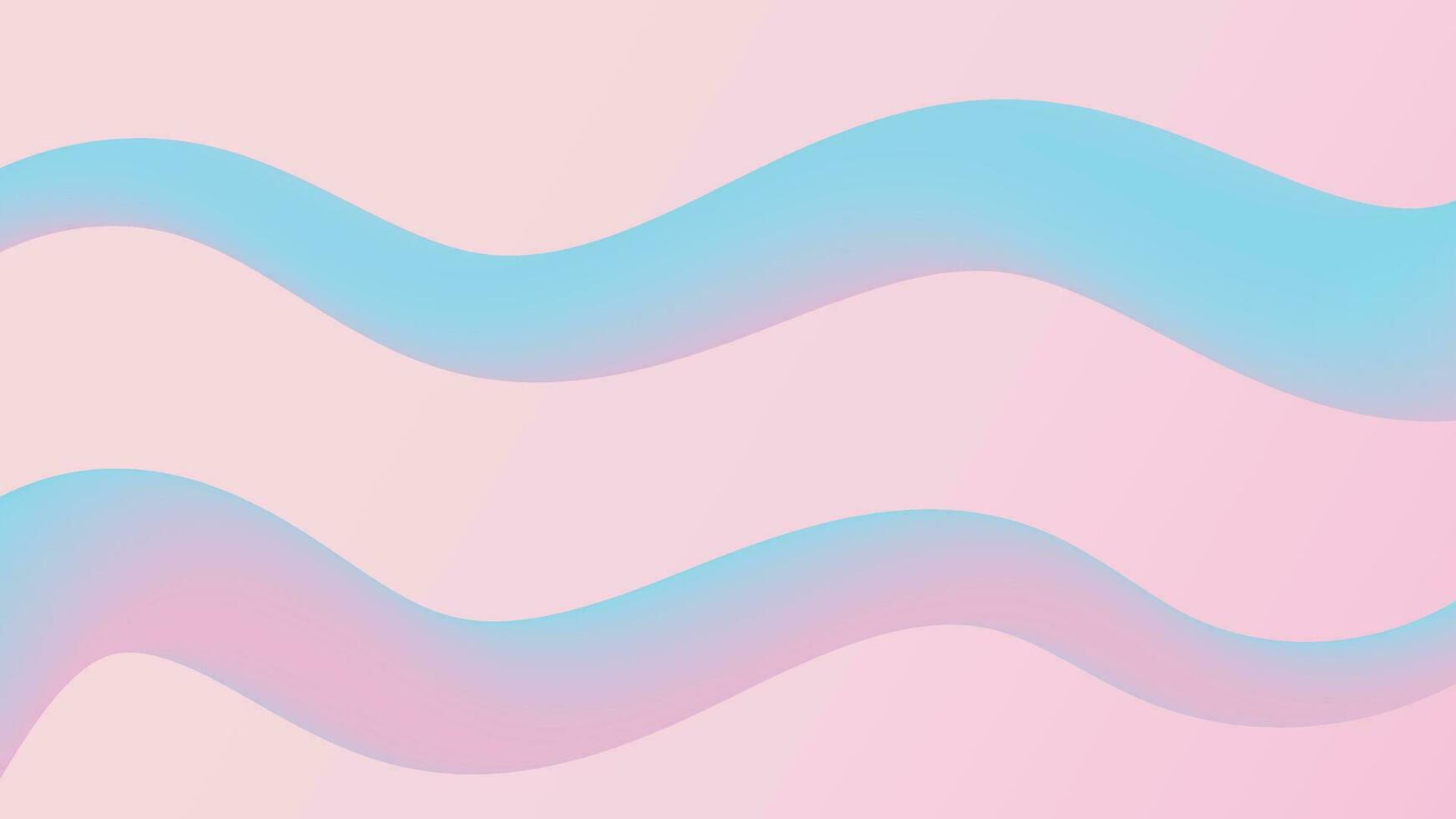 3d blue and pink line gradient background vector