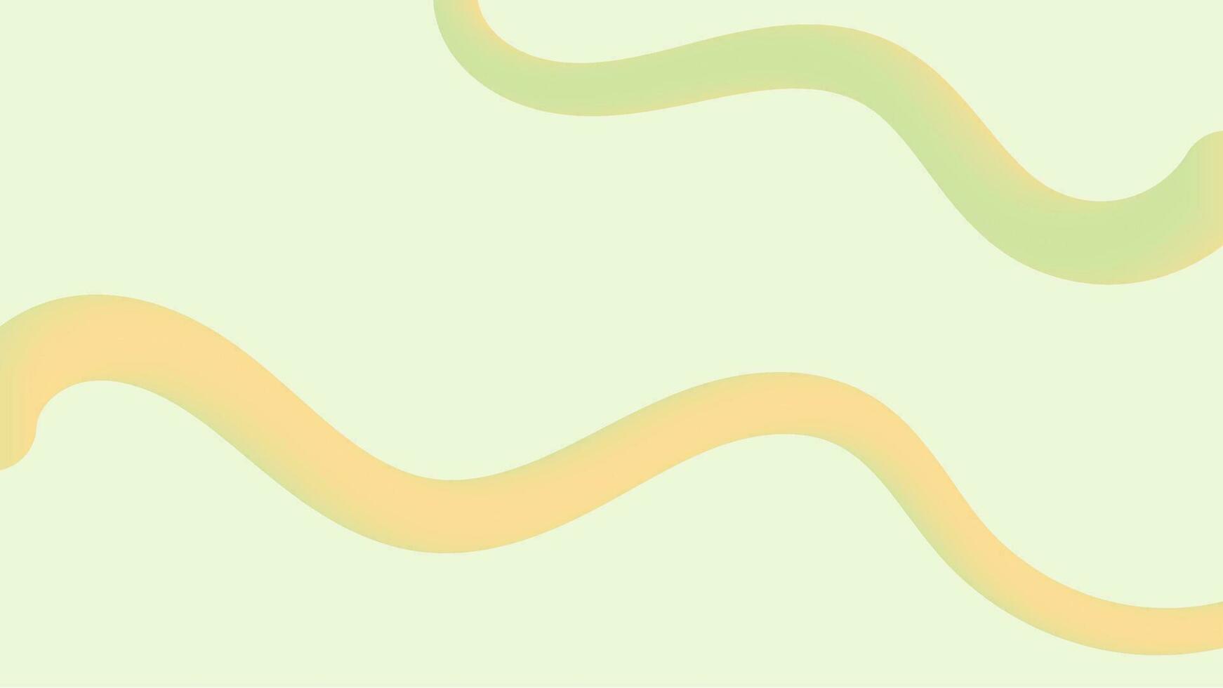 3d Green line abstract gradient background vector