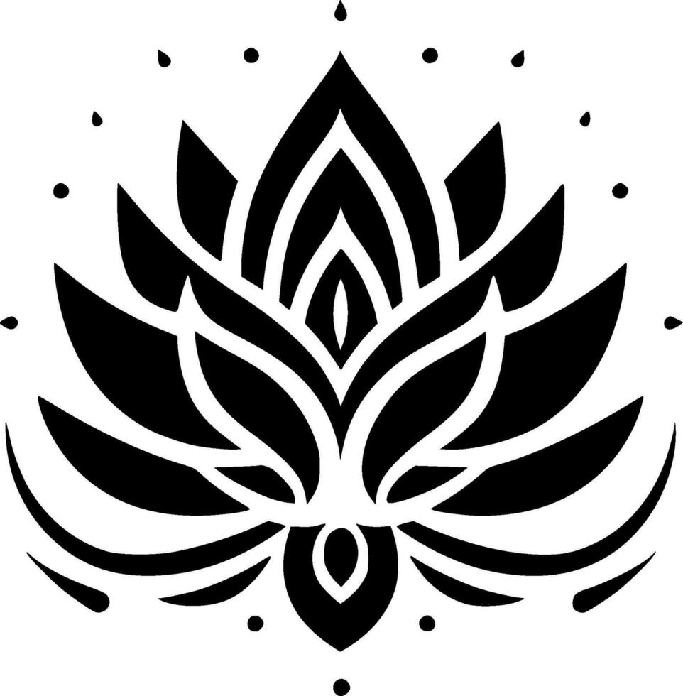 Flower - High Quality Vector Logo - Vector illustration ideal for T-shirt graphic