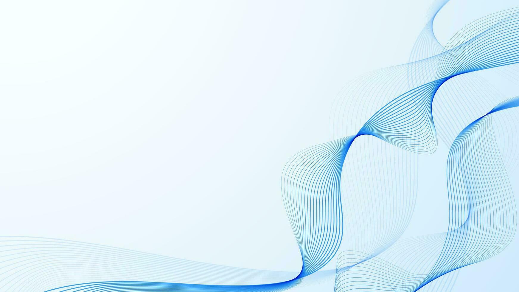 Simple abstract background with blue lines in the composition. vector