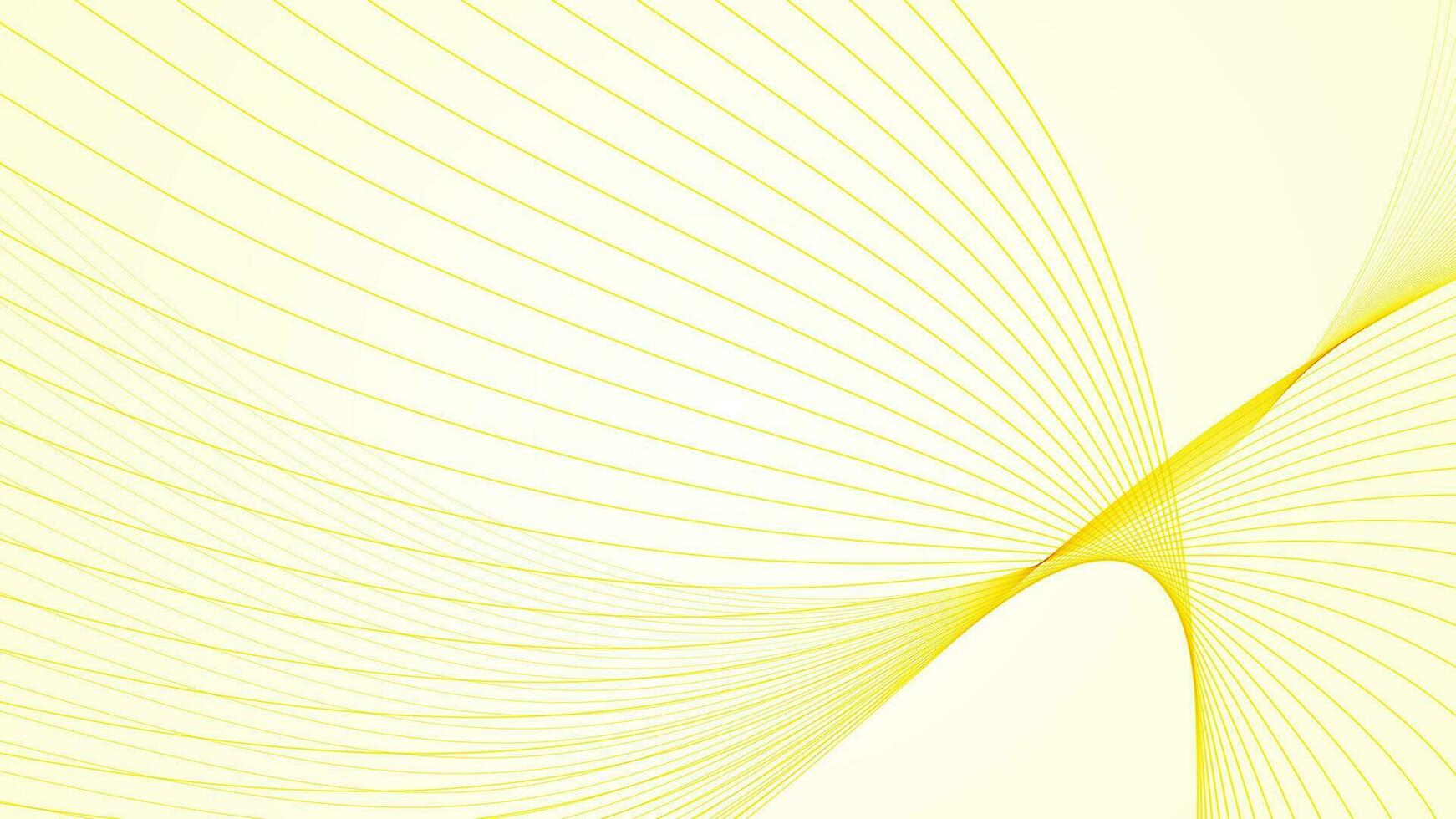 sencillo resumen antecedentes con amarillo líneas en el composición. vector