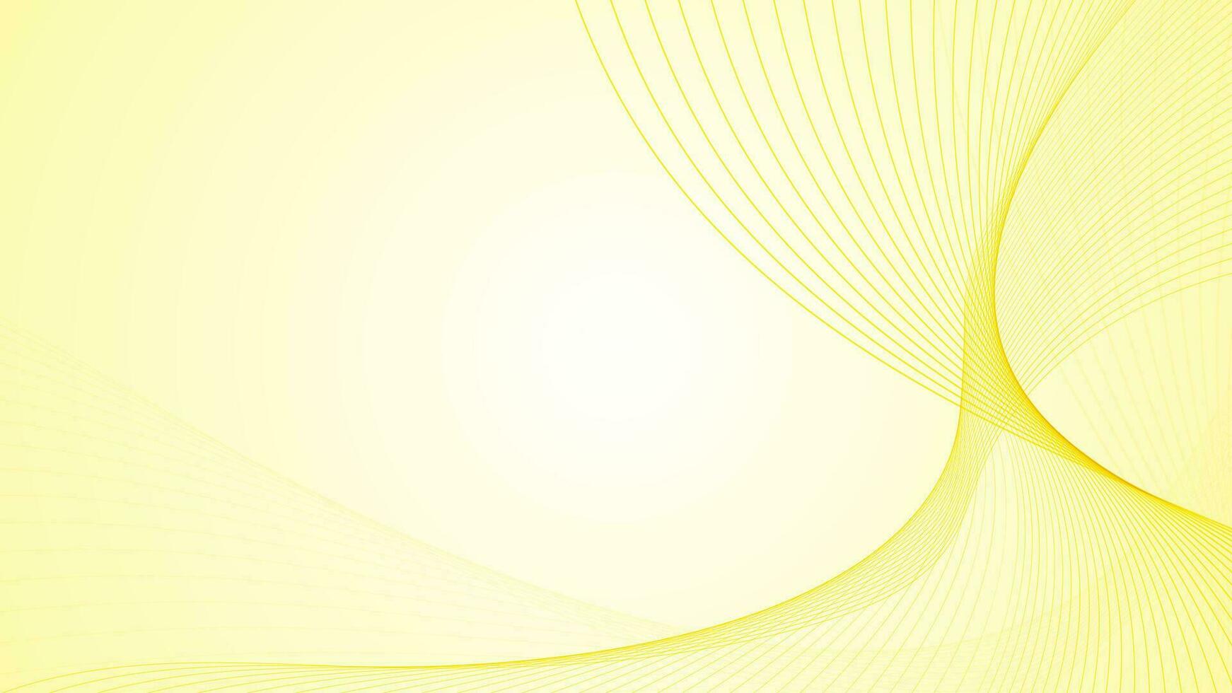 Simple abstract background with yellow lines in the composition. vector