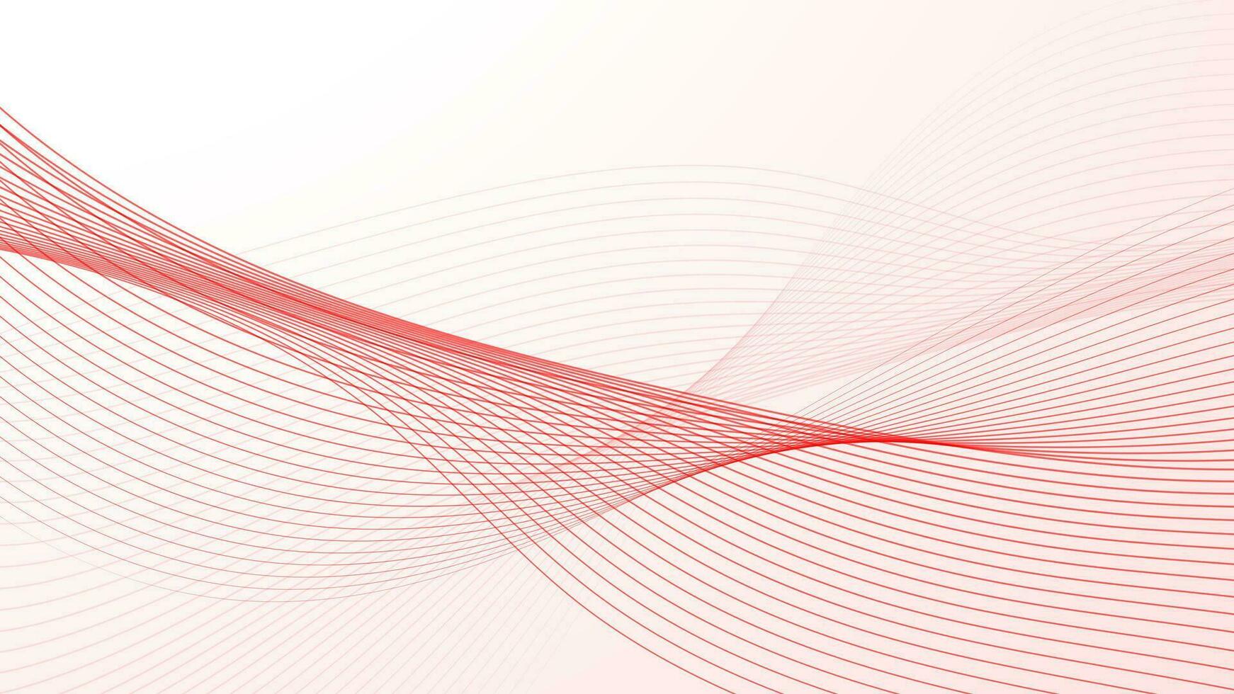 Simple abstract background with red lines in the composition. vector