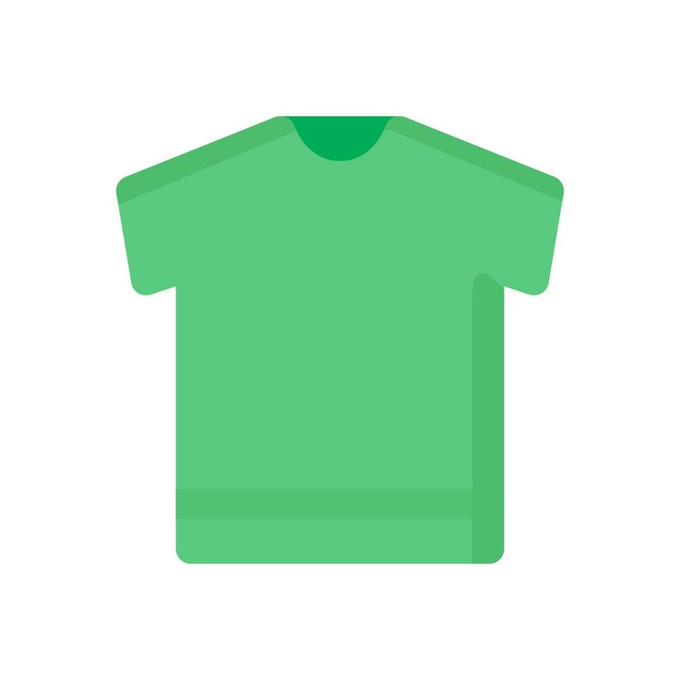shirt icon flat style vector