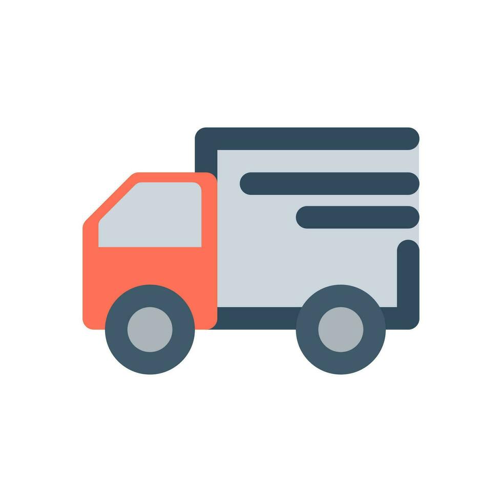 shipping icon flat style vector