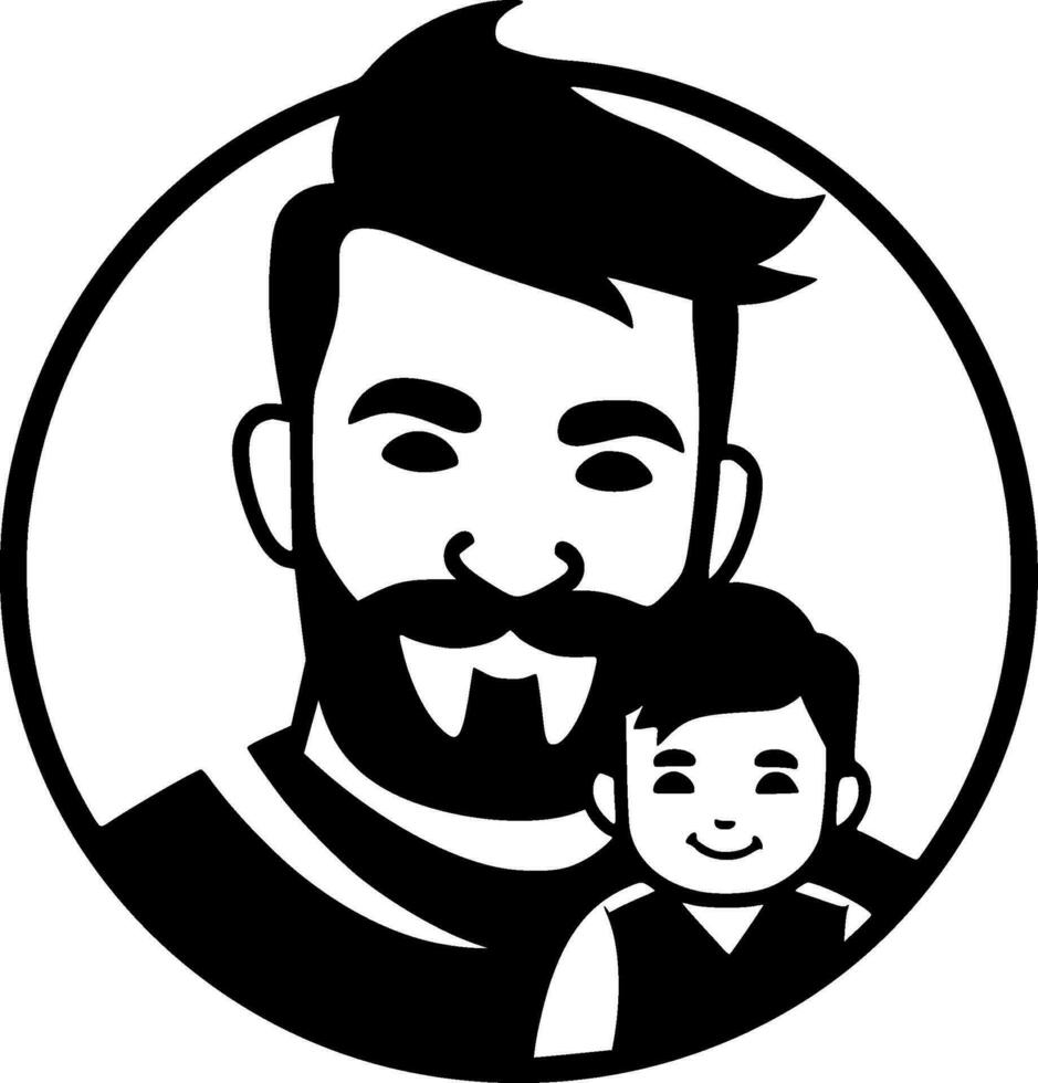 Father - High Quality Vector Logo - Vector illustration ideal for T-shirt graphic