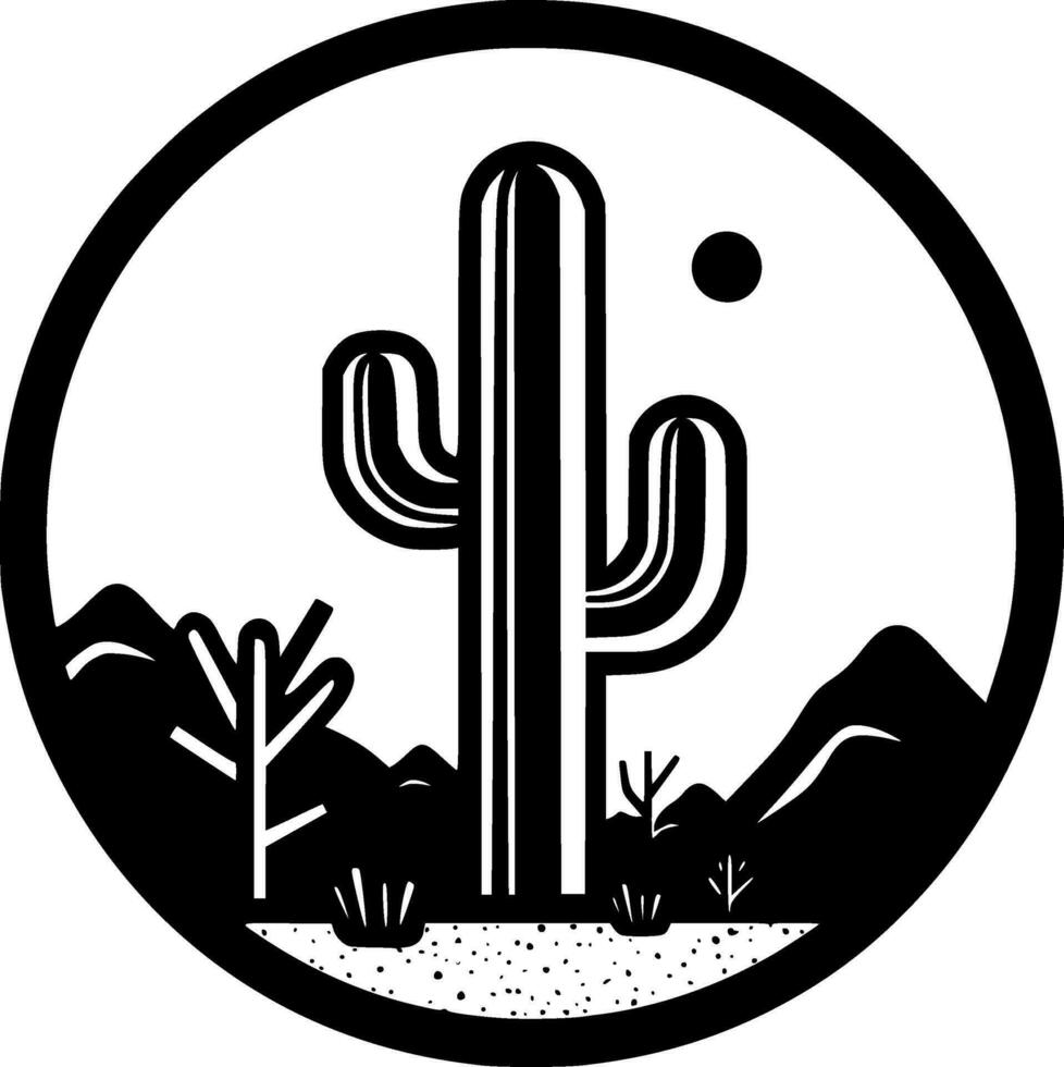 Cactus - High Quality Vector Logo - Vector illustration ideal for T-shirt graphic