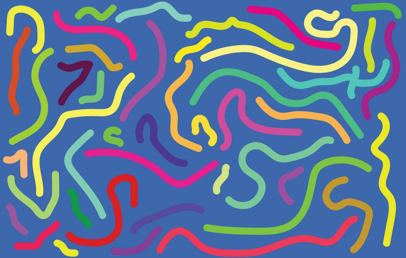 colorful wavy lines pattern background. vector