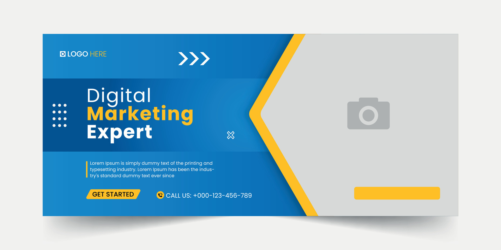 Digital marketing social media cover template, Creative business cover ...