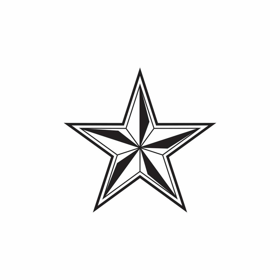 editable estrella icono. Perfecto para logotipos, Estadísticas y infografia vector