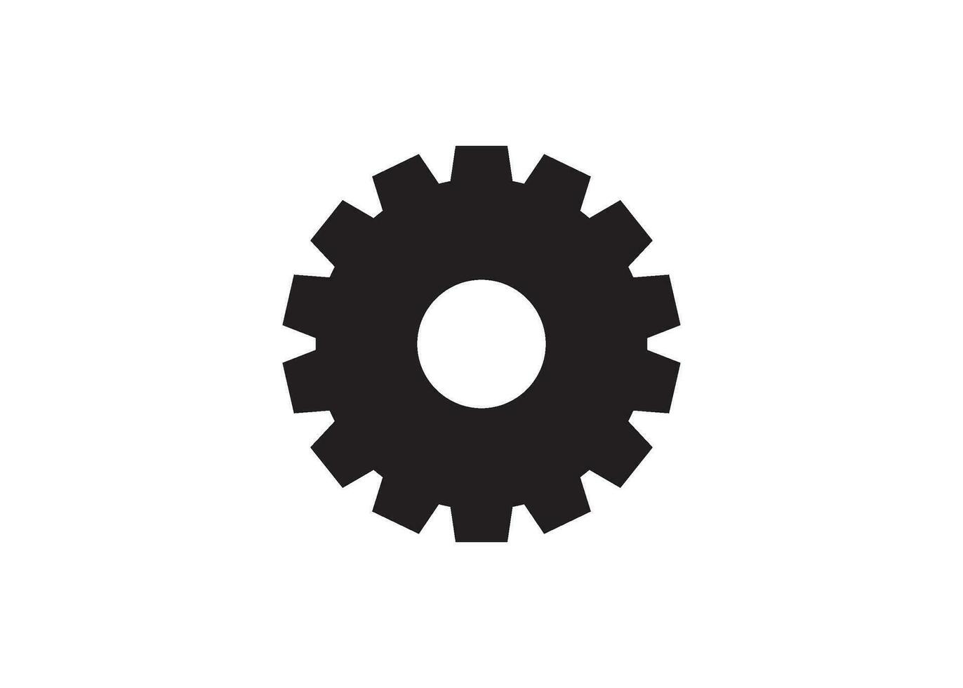 gear icon design illustration vector isolated