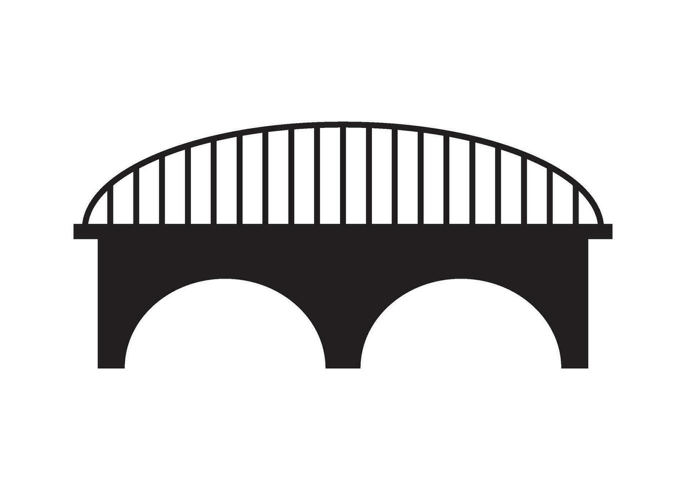 bridge icon design illustration vector