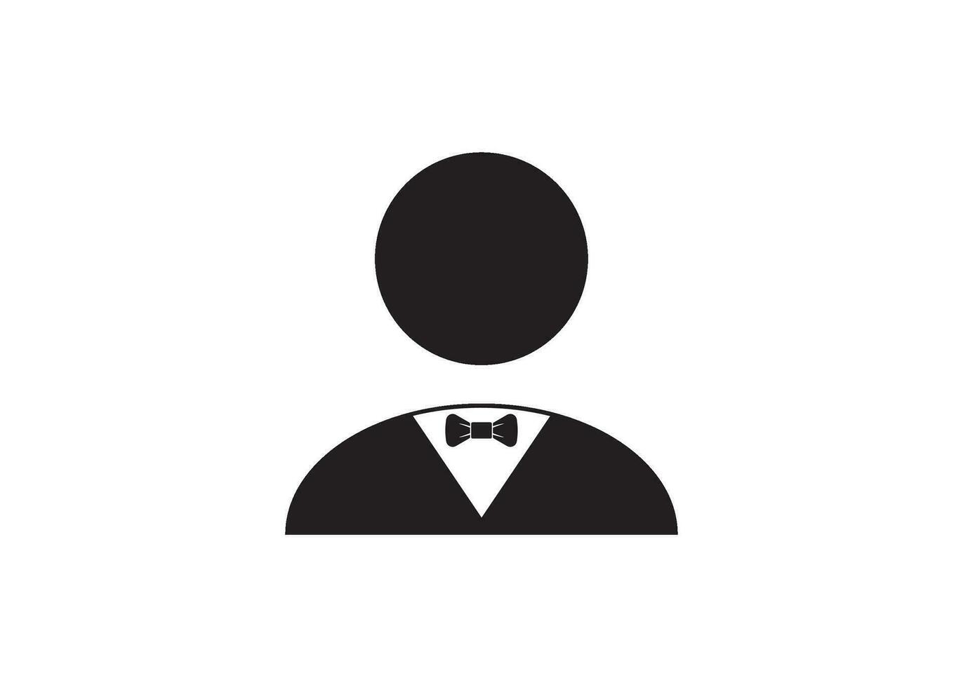 guest icon design vector isolated
