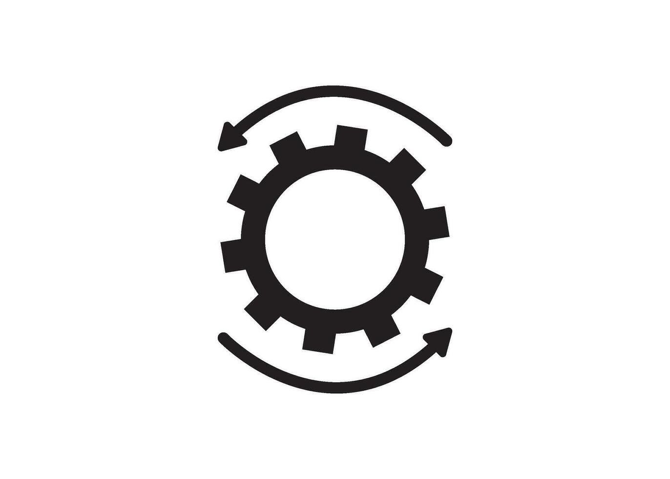 gear icon design illustration vector isolated
