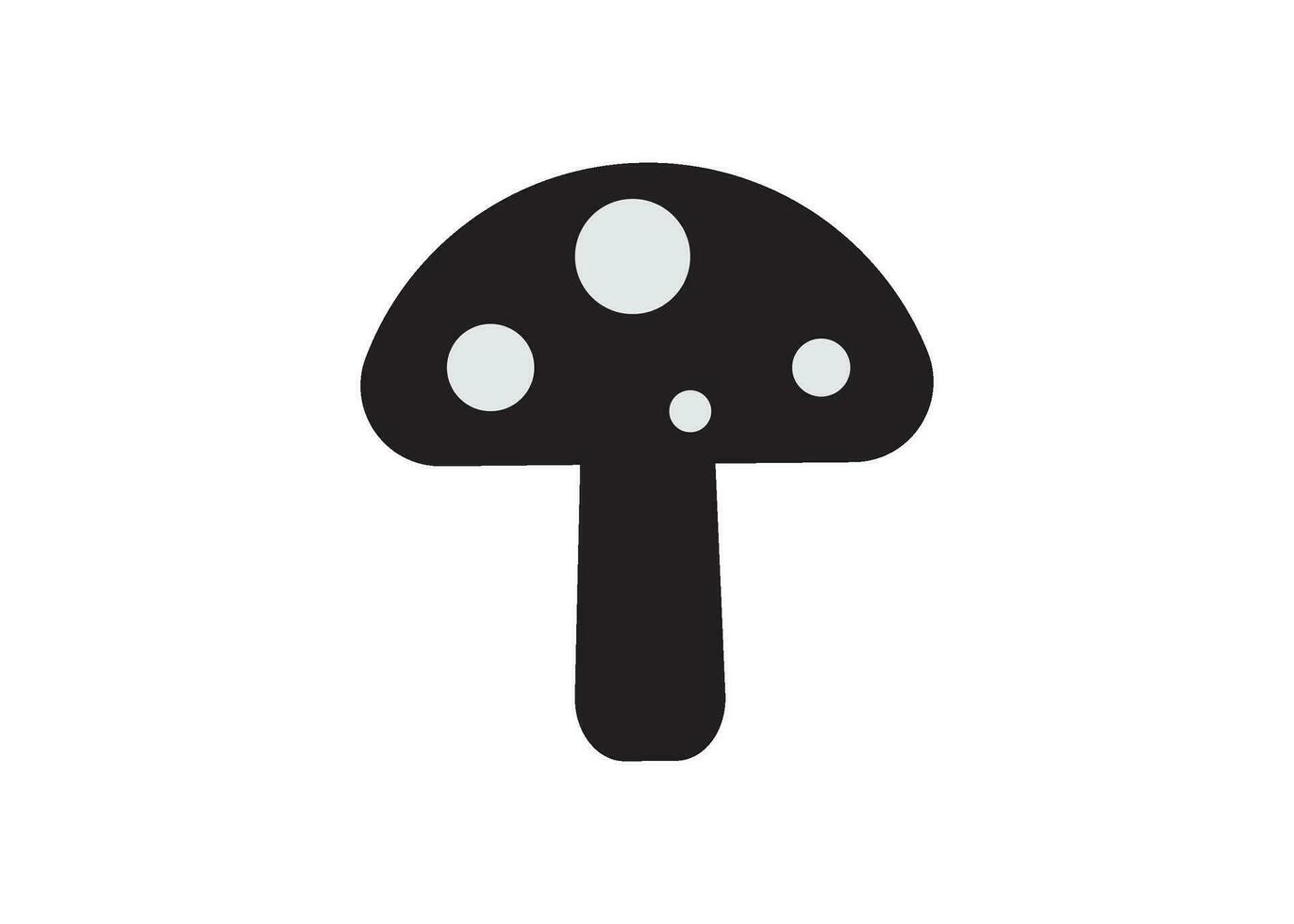 mushroom icon design illustration vector isolated