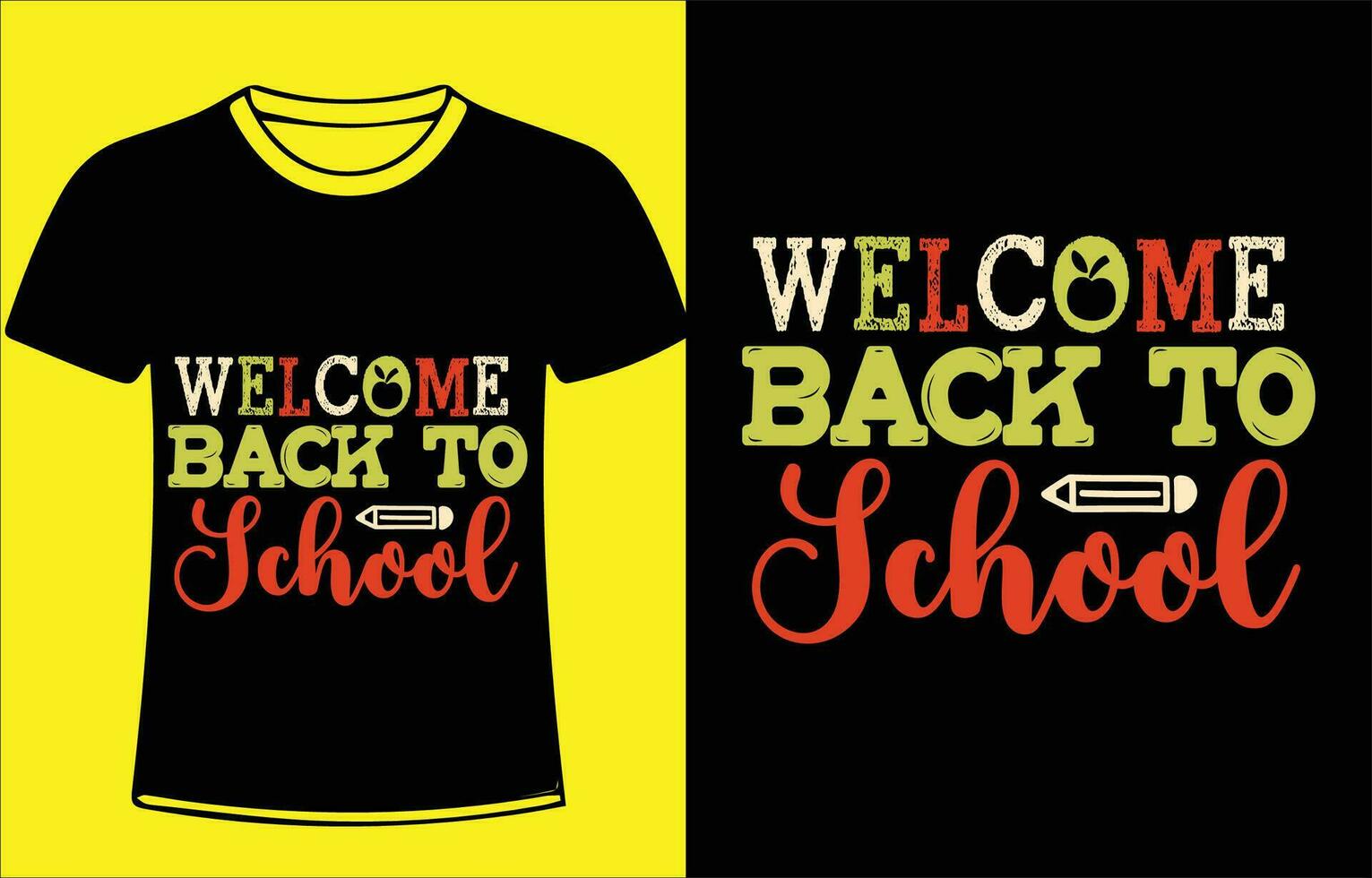 Back to school quote new typography design vector