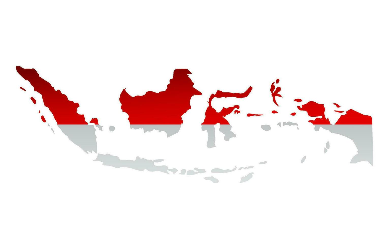 vector of indonesia map background