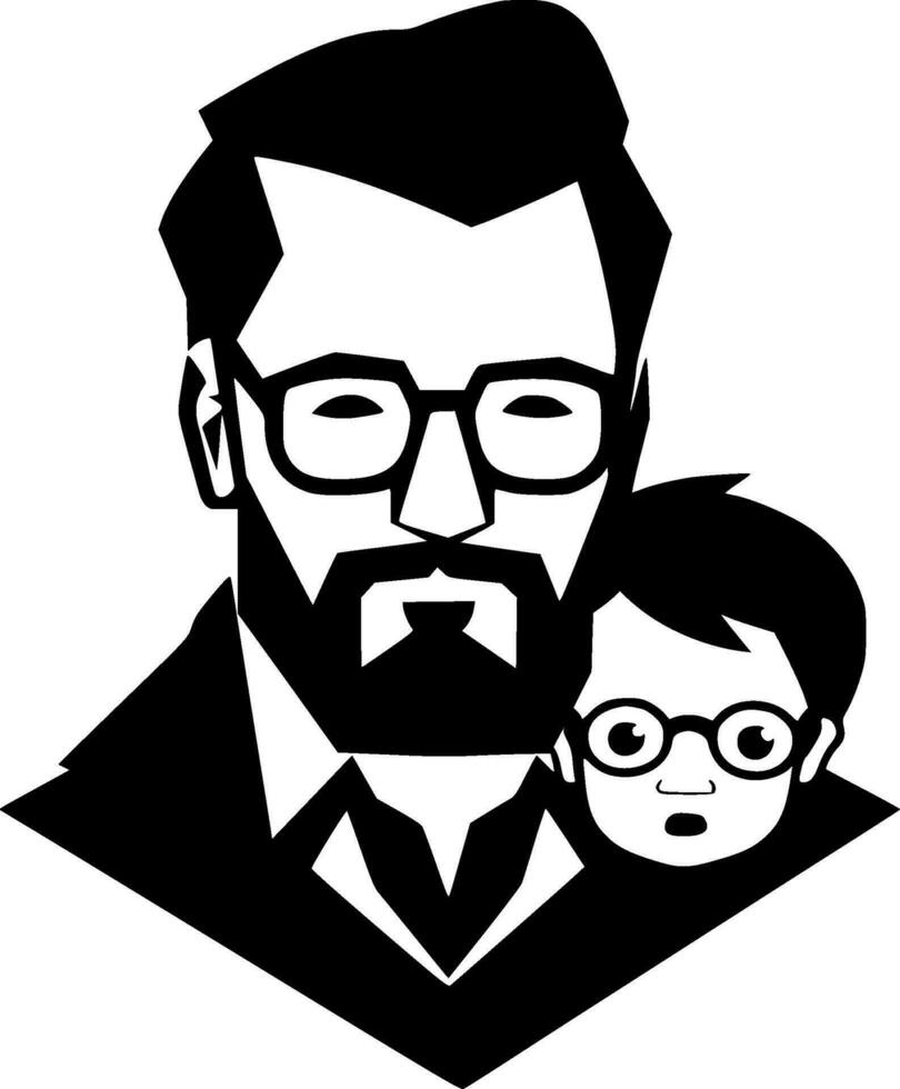 Father - High Quality Vector Logo - Vector illustration ideal for T-shirt graphic
