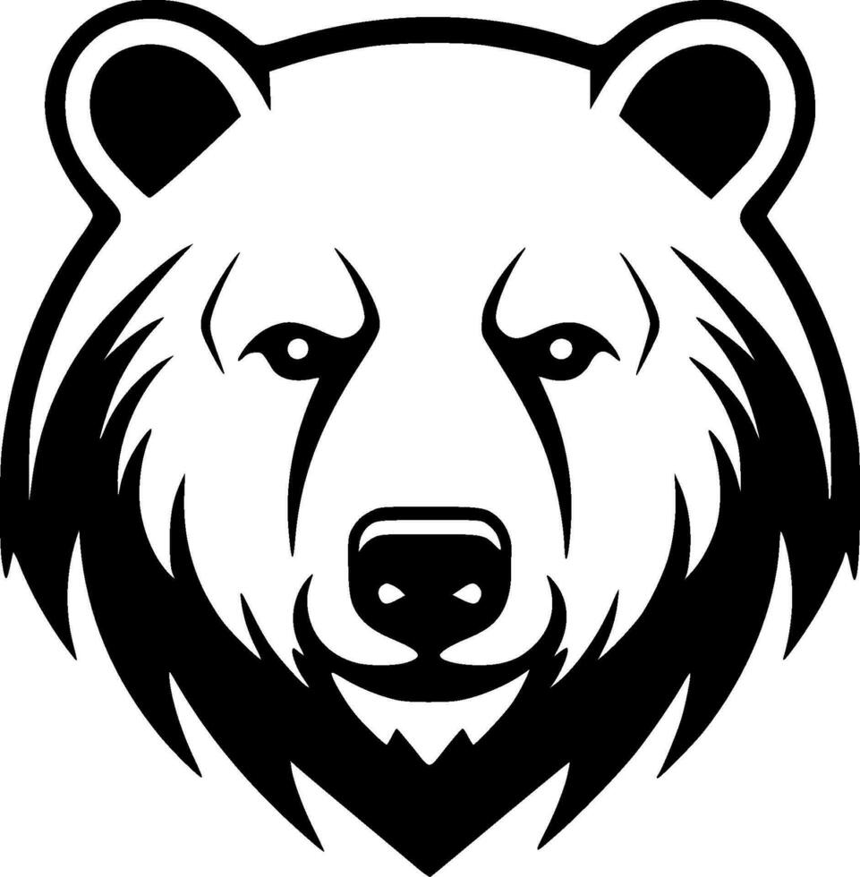 Bear - High Quality Vector Logo - Vector illustration ideal for T-shirt graphic