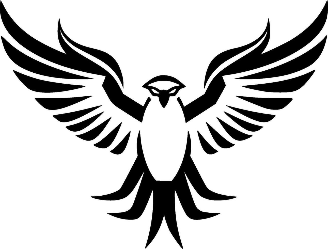Eagle - High Quality Vector Logo - Vector illustration ideal for T-shirt graphic