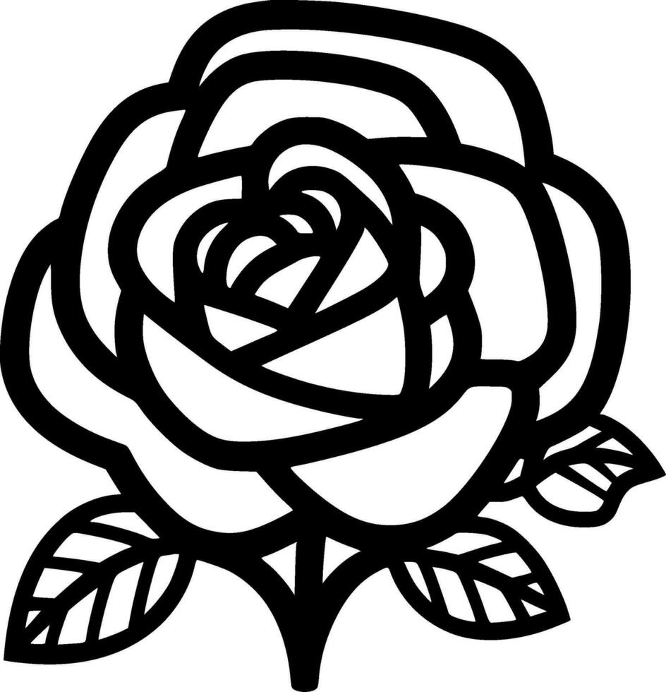 Flower - High Quality Vector Logo - Vector illustration ideal for T-shirt graphic