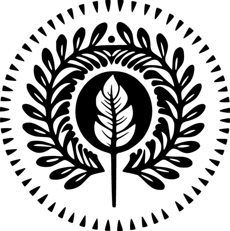 Boho - High Quality Vector Logo - Vector illustration ideal for T-shirt graphic
