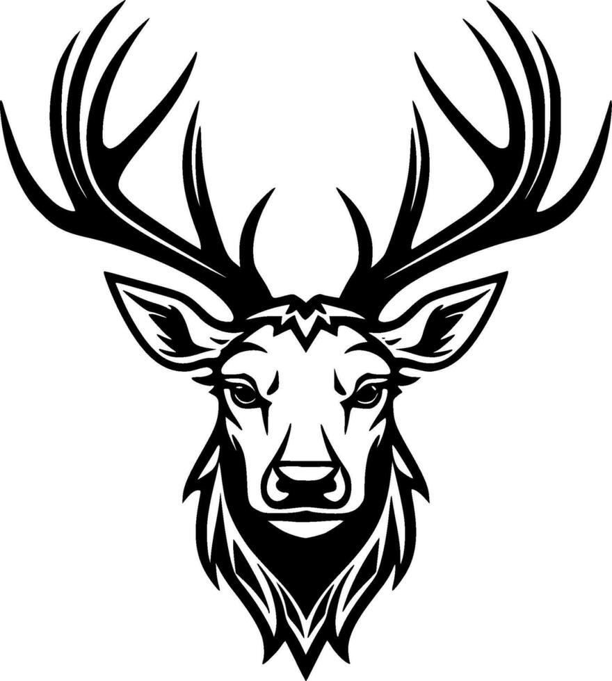 Dear, Minimalist and Simple Silhouette - Vector illustration