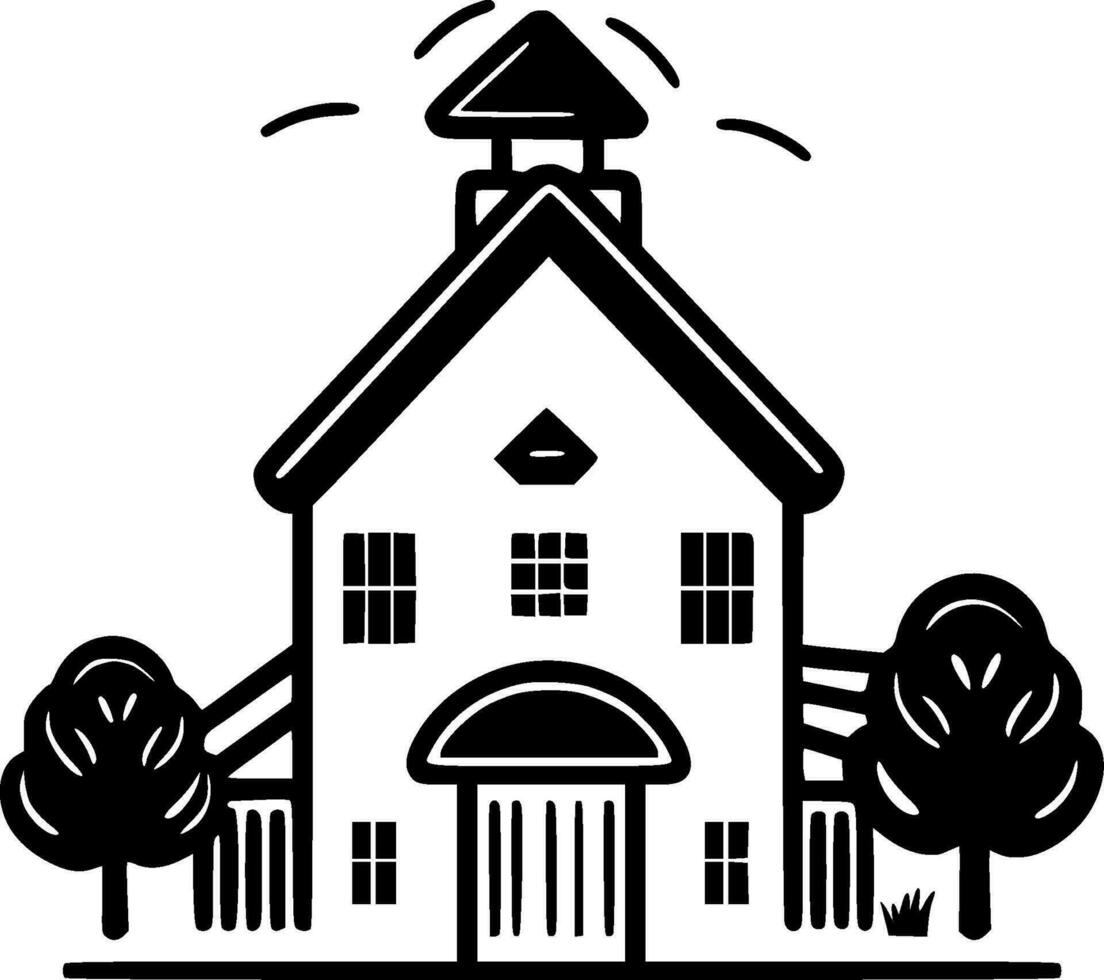 Farmhouse - High Quality Vector Logo - Vector illustration ideal for T-shirt graphic