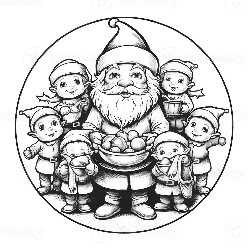 Christmas Coloring Pages photo