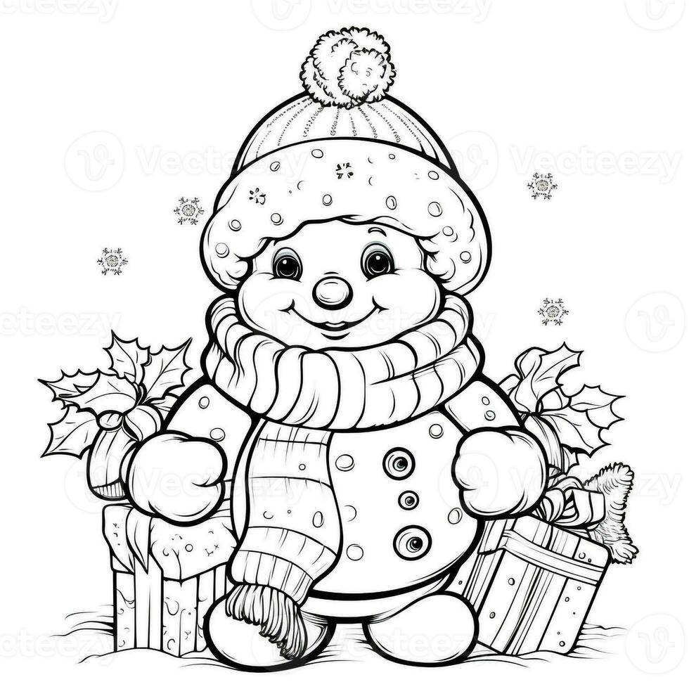 Christmas Coloring Pages photo