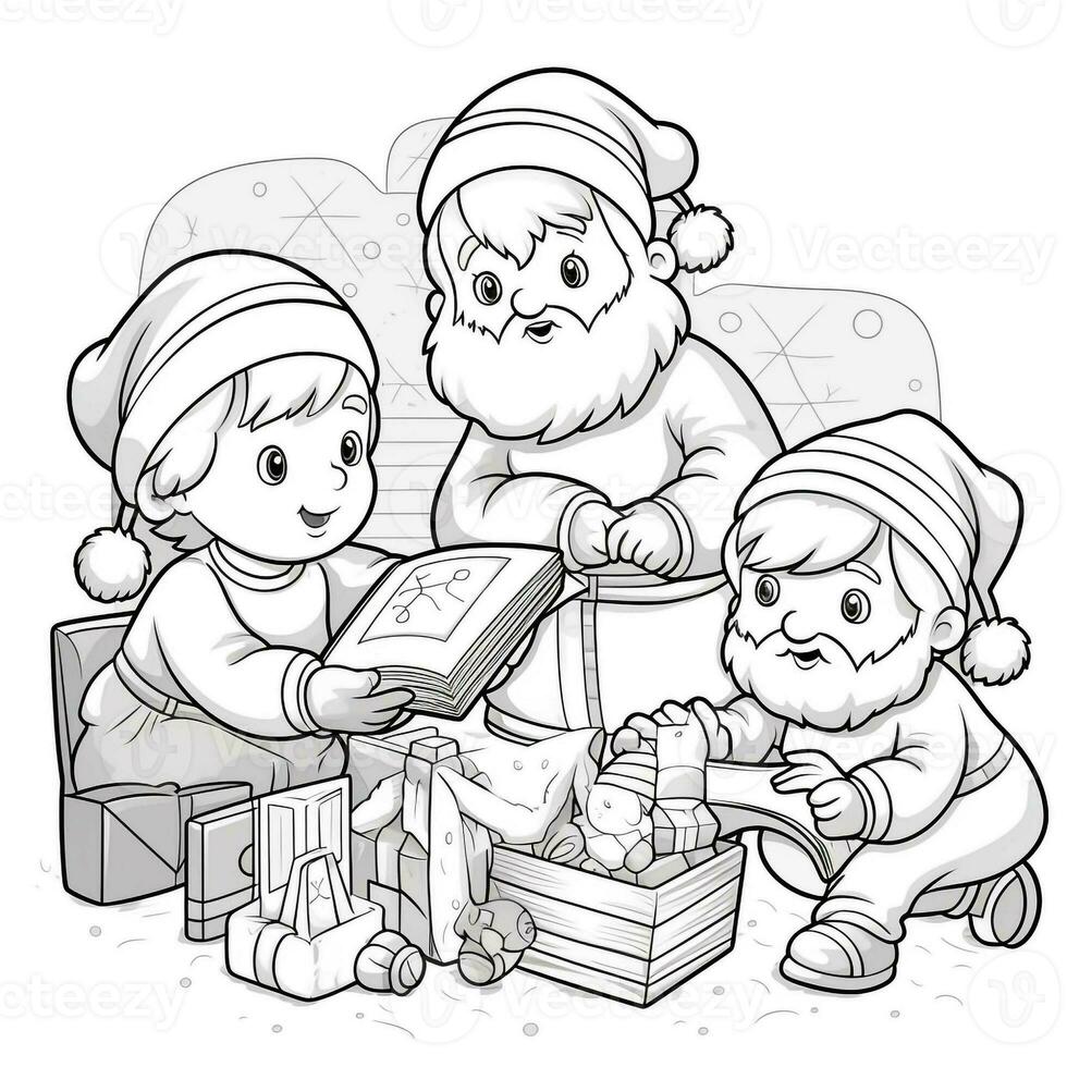 Christmas Coloring Pages photo