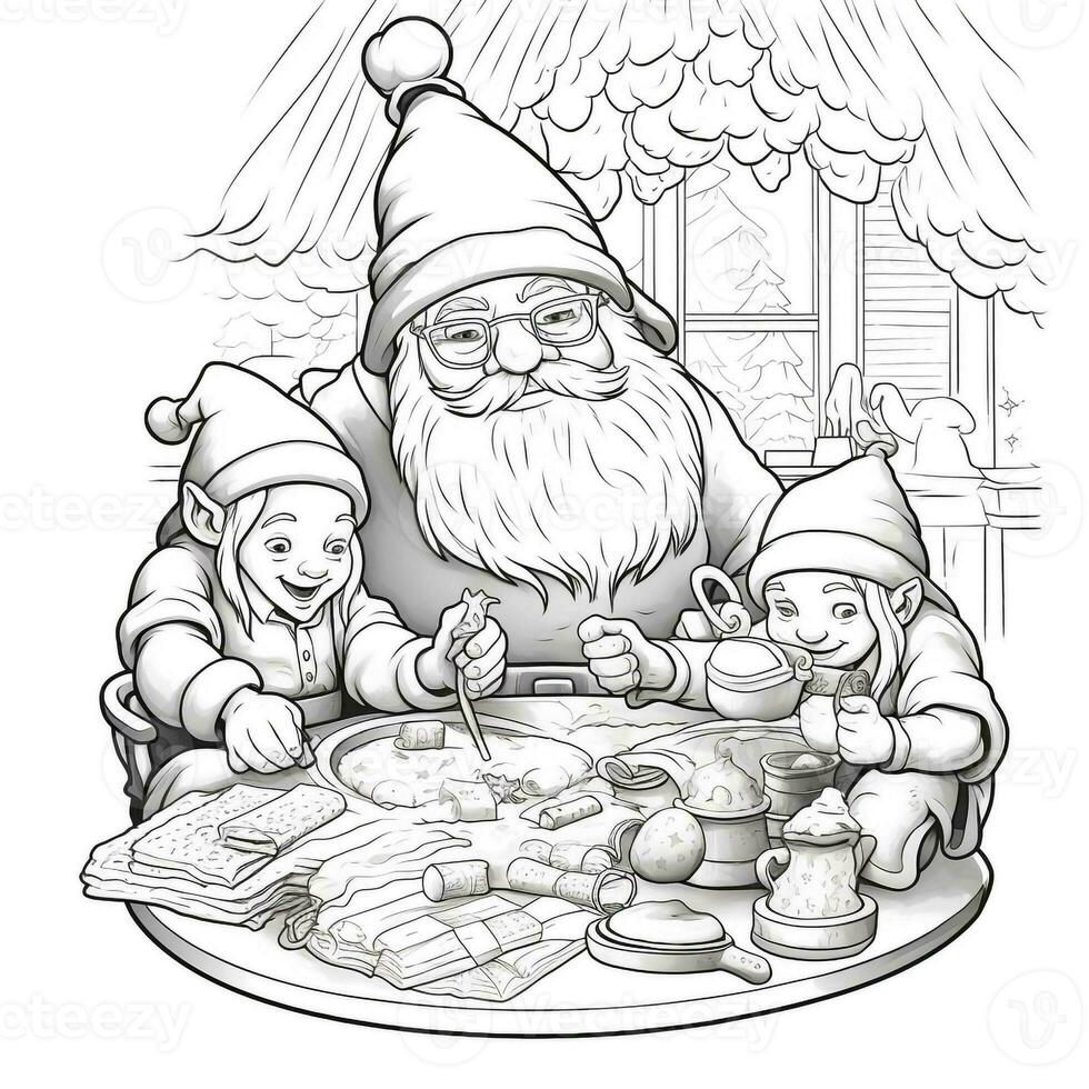 Christmas Coloring Pages photo