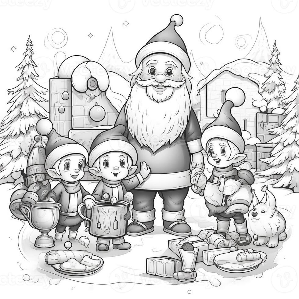 Christmas Coloring Pages photo