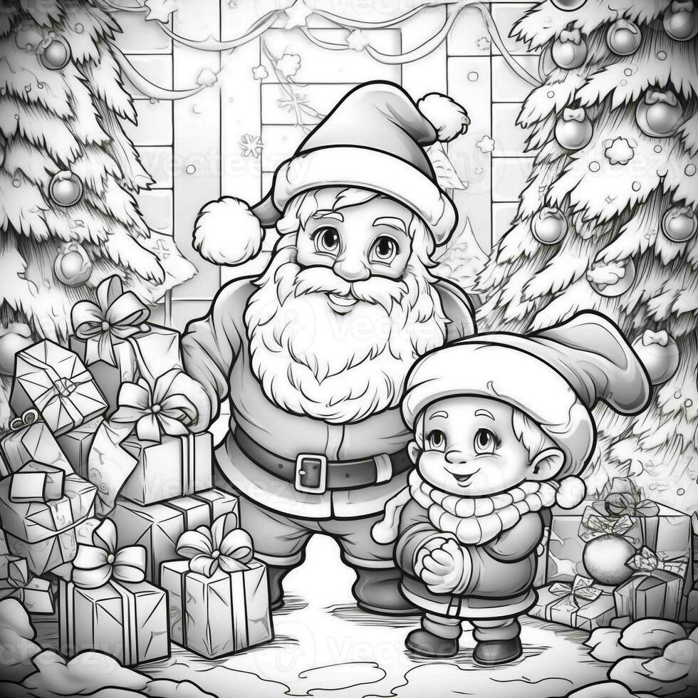 Christmas Coloring Pages photo