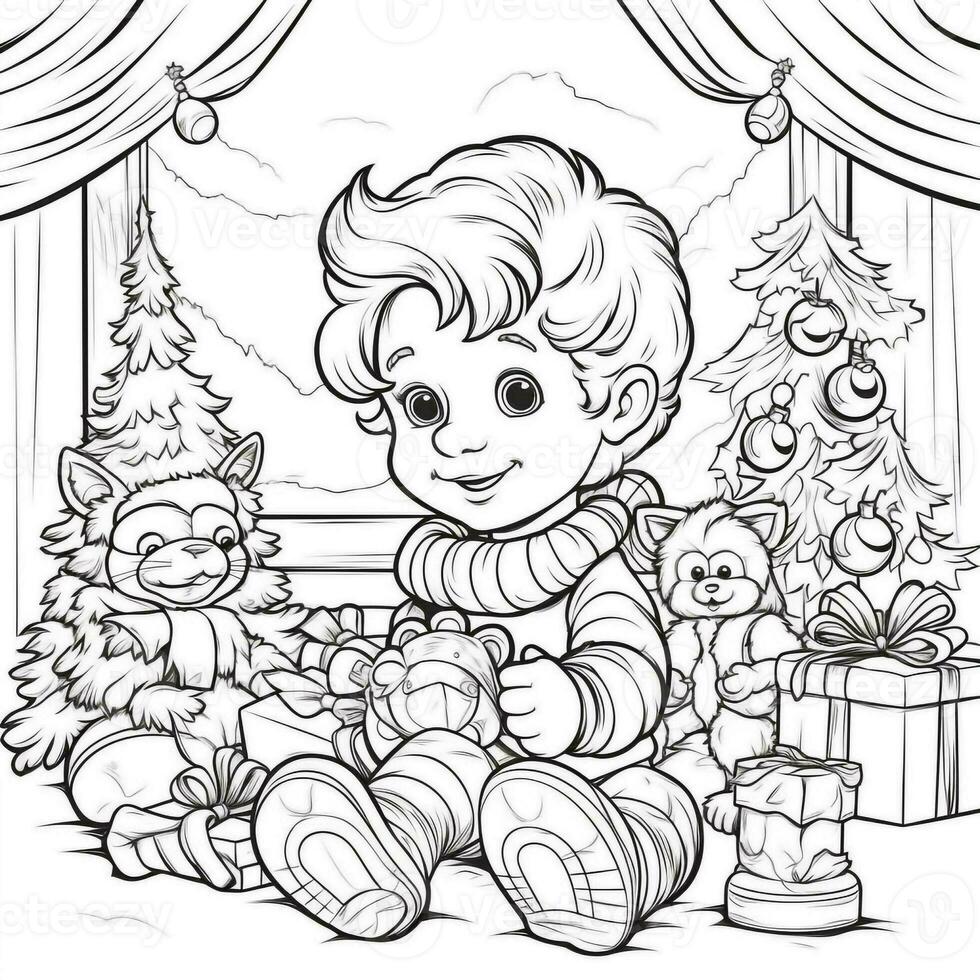 Christmas Coloring Pages photo