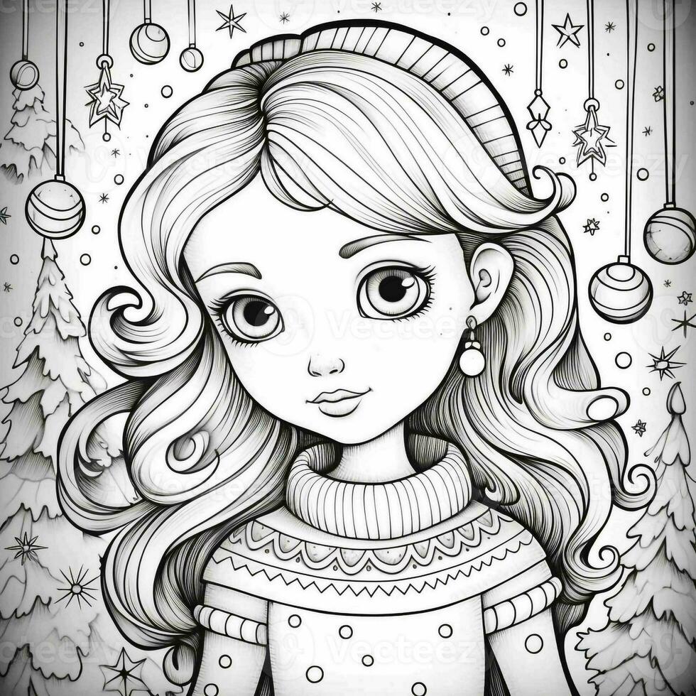 Christmas Coloring Pages photo