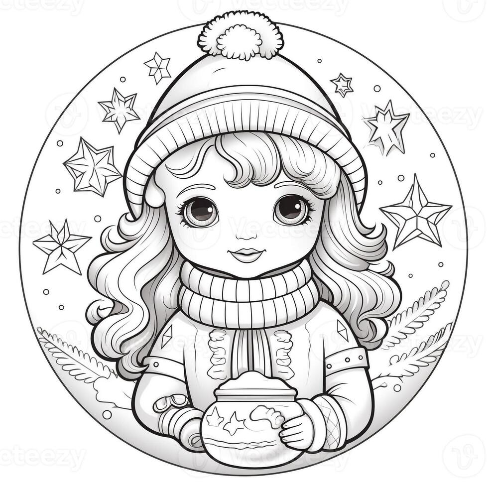 Christmas Coloring Pages photo