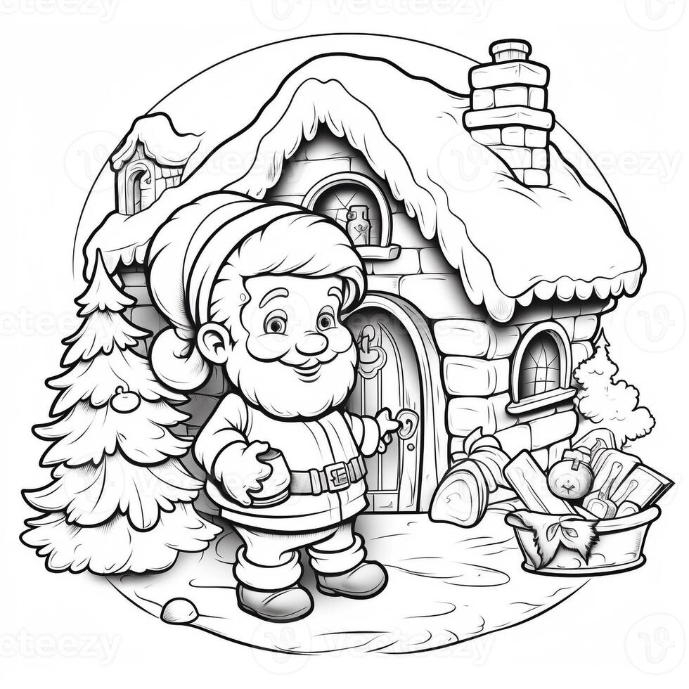 Christmas Coloring Pages photo