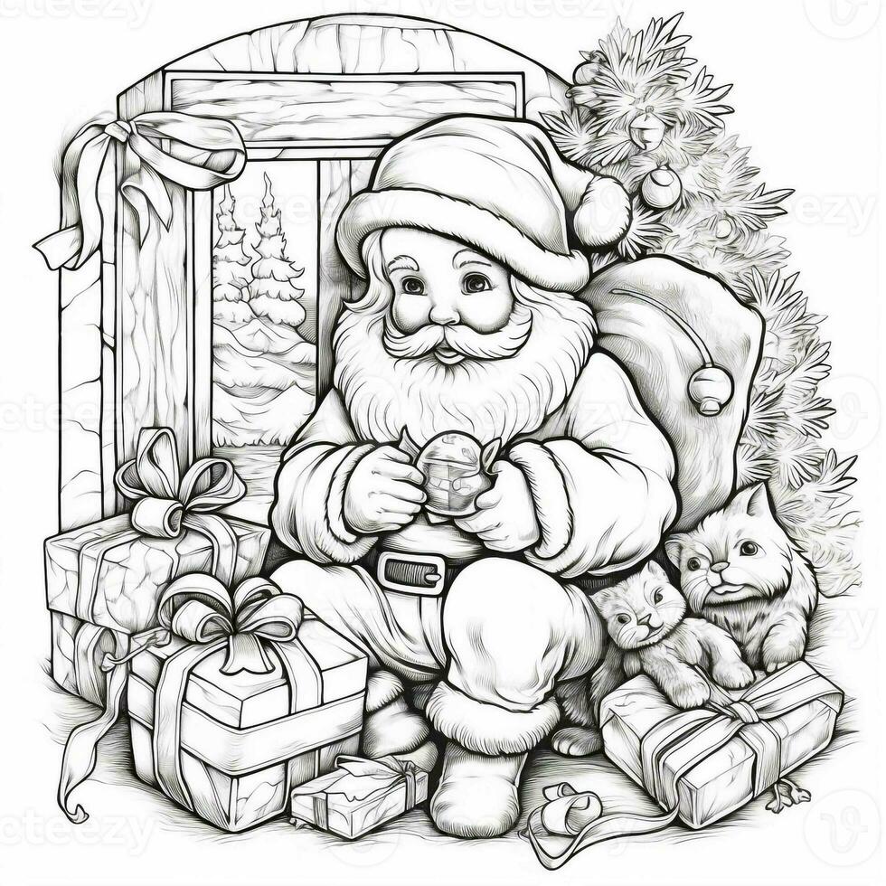 Christmas Coloring Pages photo