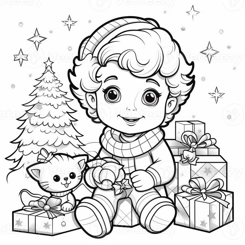 Christmas Coloring Pages photo