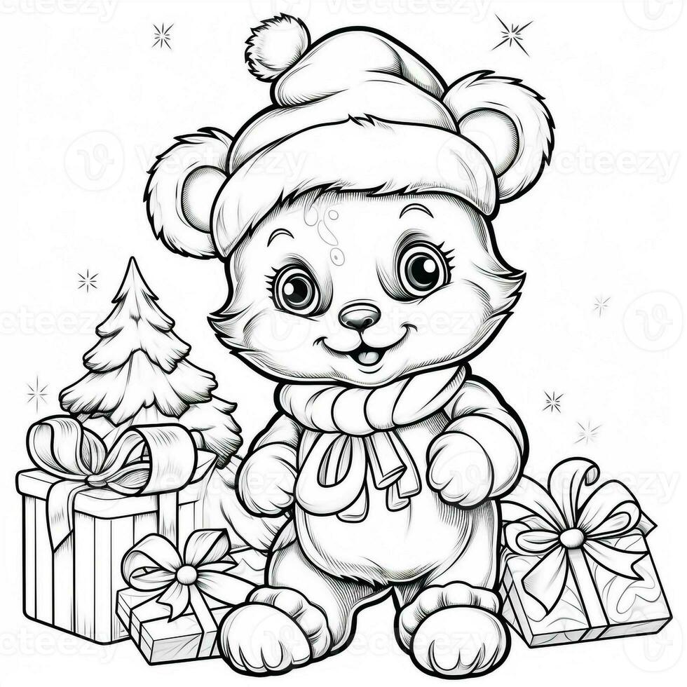 Christmas Coloring Pages photo